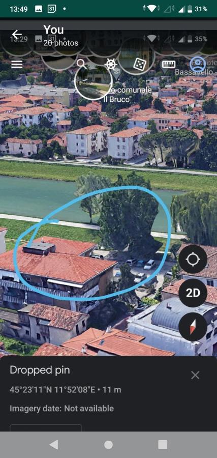 Vicino Al Prato Della Valle Intero Appartamento Parcheggio Facile Di Fronte Padova Eksteriør bilde