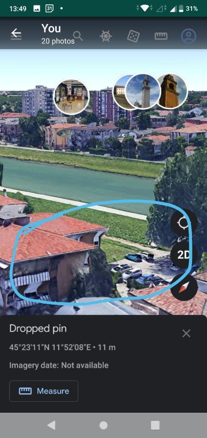 Vicino Al Prato Della Valle Intero Appartamento Parcheggio Facile Di Fronte Padova Eksteriør bilde