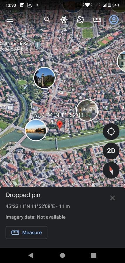 Vicino Al Prato Della Valle Intero Appartamento Parcheggio Facile Di Fronte Padova Eksteriør bilde