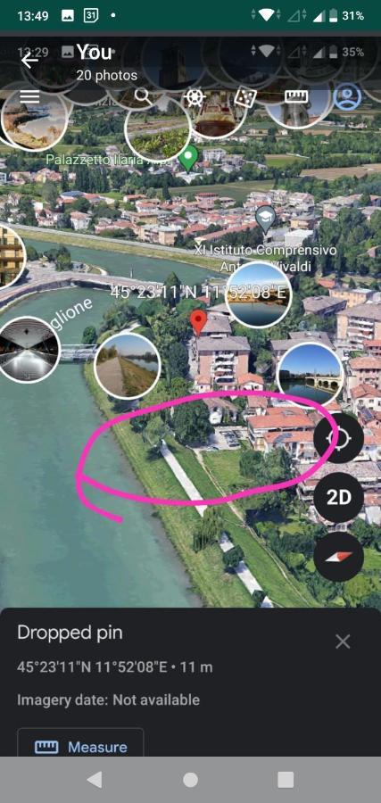 Vicino Al Prato Della Valle Intero Appartamento Parcheggio Facile Di Fronte Padova Eksteriør bilde