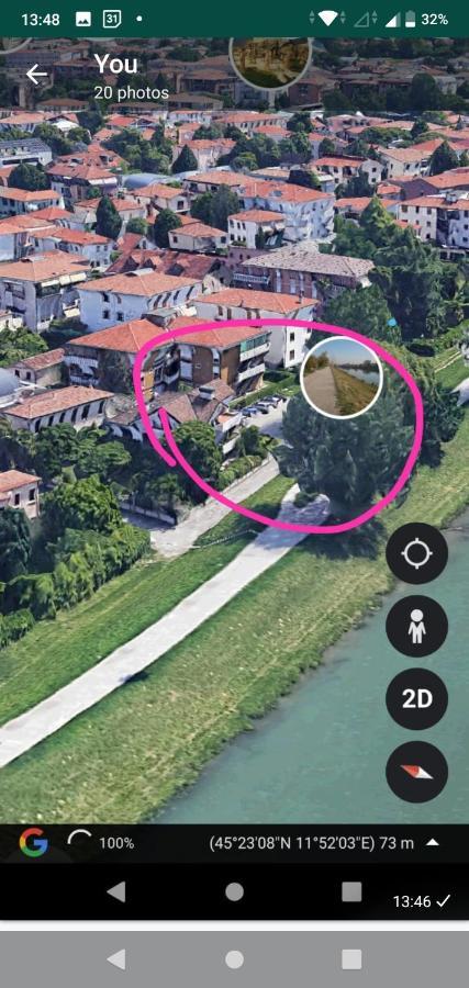 Vicino Al Prato Della Valle Intero Appartamento Parcheggio Facile Di Fronte Padova Eksteriør bilde